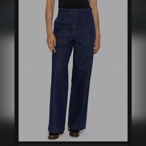 Saint Tropez Gwyneth Wide Leg Classic Blue Jeans Size L